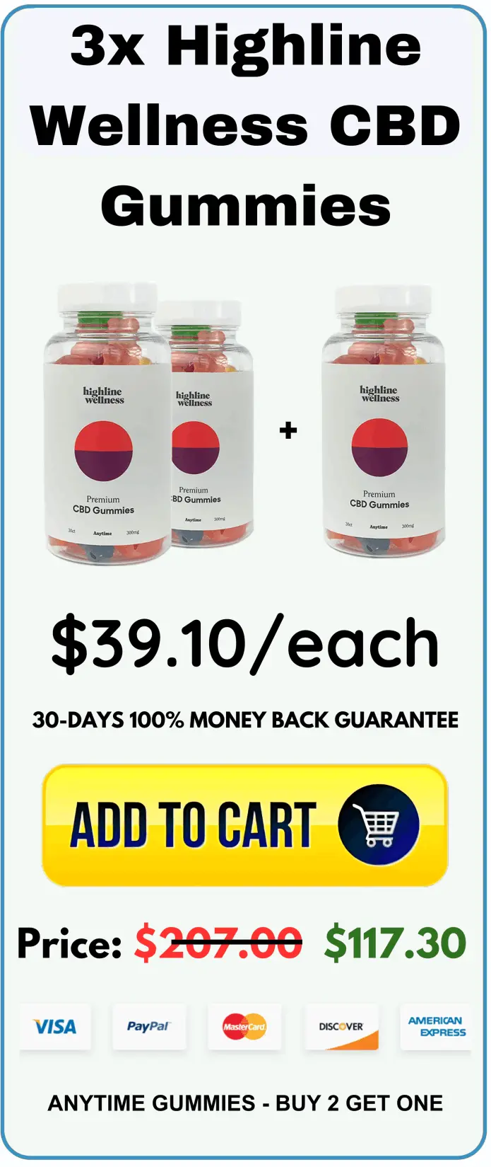 Highline Wellness CBD Gummies offer price 